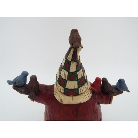 Jim Shore Heartwood Creek 2002 Santa with Birds Ornament Figurine Enesco - Picture 7 of 9